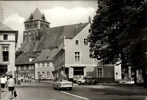 Ak Hansestadt Greifswald, Straße der Freundschaft