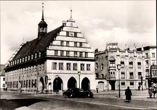 Ak Greifswald in Mecklenburg Vorpommern, Rathaus