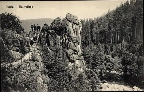 Ak Oker Goslar am Harz, Okertal, Adlerklippe