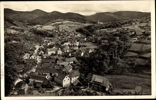 Ak Bühlertal im Schwarzwald, Obertal, Vogelperspektive