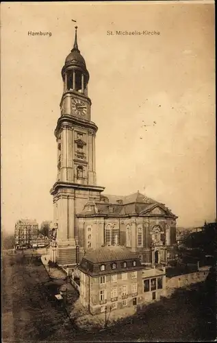 Ak Hamburg Mitte Neustadt, St. Michaeliskirche