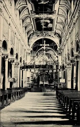 Ak Hildesheim in Niedersachsen, Dom, Inneres, Altar
