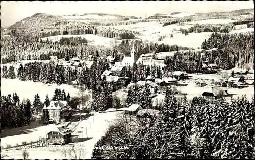 Ak Titisee Neustadt im Breisgau Hochschwarzwald, Winteransicht