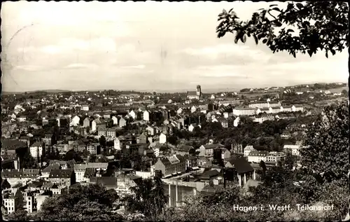 Ak Hagen in Westfalen, Teilansicht, Panorama