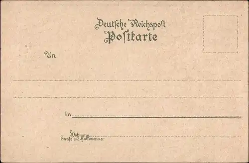 Litho Bad Ems an der Lahn, Blick auf den Ort mit Schweizerhaus