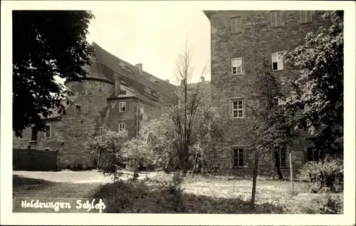 Foto Ak Heldrungen in Thüringen, Schloss