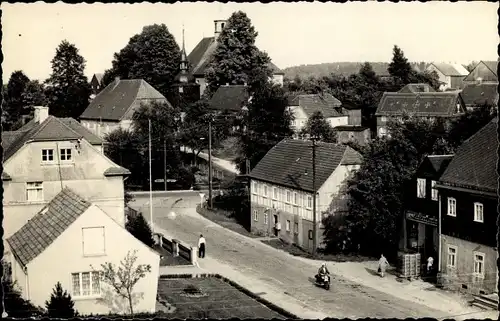 Ak Lawalde in der Lausitz, Straßenpartie