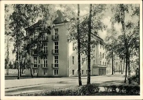 Ak Dresden Altstadt Johannstadt, Gerhard Wagner Krankenhaus, Fürstenstraße 74