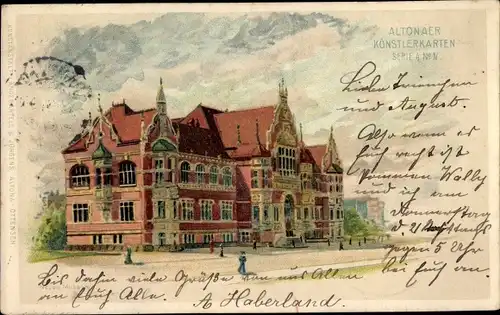 Litho Hamburg Altona, Neues Museum