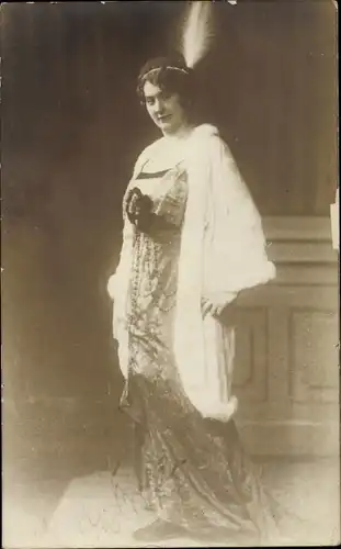 Ak Schauspielerin Gerta Bree, Kriegsjahr 1916
