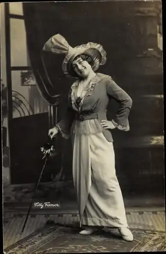 Ak Schauspielerin Tilly Feiner