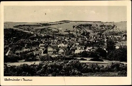 Ak Weilmünster Taunus, Gesamtansicht