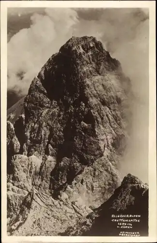 Ak Einödsbach Oberstdorf im Oberallgäu Schwaben, Trettachspitze