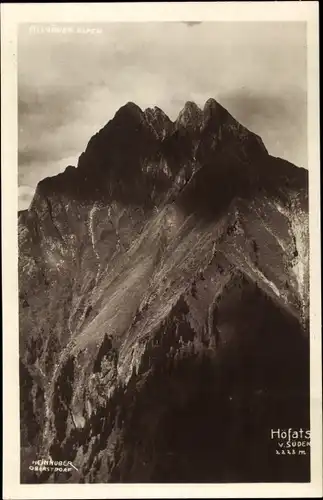 Ak Oberstdorf im Oberallgäu, Höfats von Süden