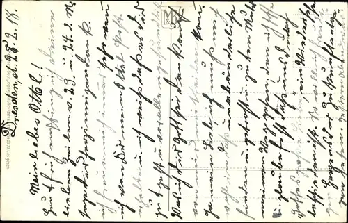 Ak Blumenstrauß, Schleife, Weidenkätzchen