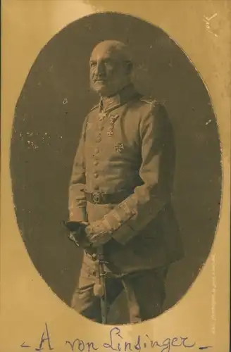 Ak Alexander von Linsingen, Heerführer, Portrait