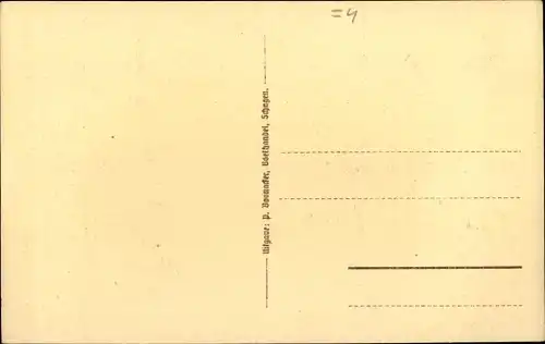 Steindruck Ak Schagen Nordholland Niederlande, Ned. Herv. Kerk