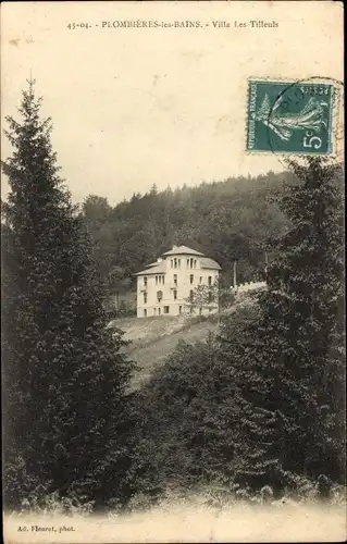 Ak Plombières les Bains Lothringen Vosges, Villa les Tilleuls