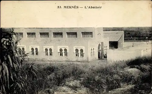 Ak Meknès Marokko, L'Abattoir