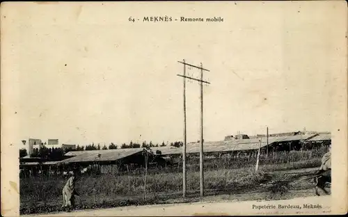 Ak Meknès Marokko, Remonte mobile