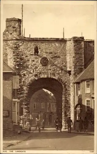 Ak Rye East Sussex England, the Landgate