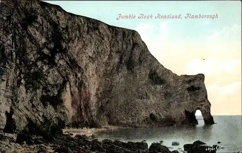 Ak Flamborough Yorkshire, Jumble Rock Headland