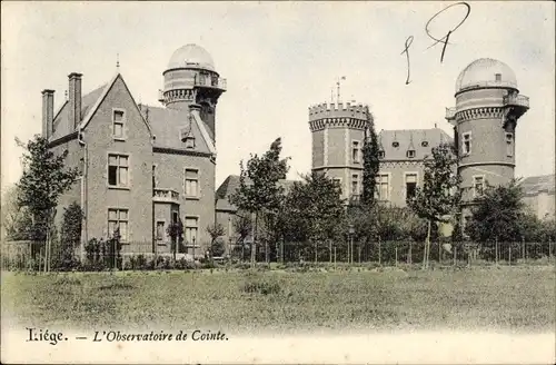 Ak Liège Lüttich Wallonien, L'Observatoire de Cointe, Außenansicht, Sternwarte