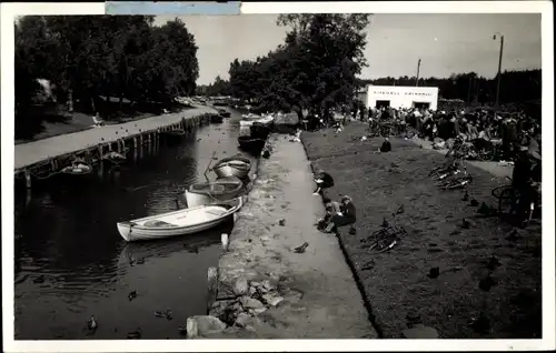 AK Suomi, Fluss, Boote, Fahrräder