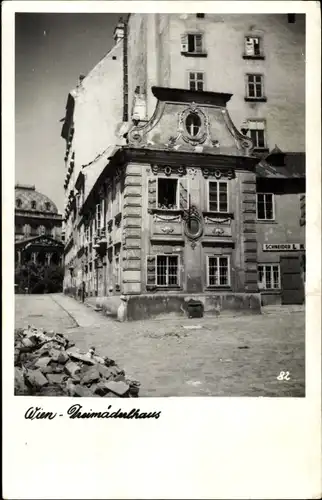 Ak Wien 1 Innere Altstadt, Dreimäderlhaus, Außenansicht