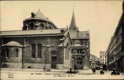 Ak Paris XI, Kirche St. Joseph