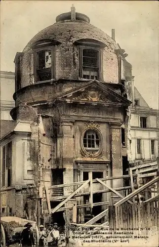 Ak Paris V, Rue de la Bucherie Nr 18, Academie de Medecine