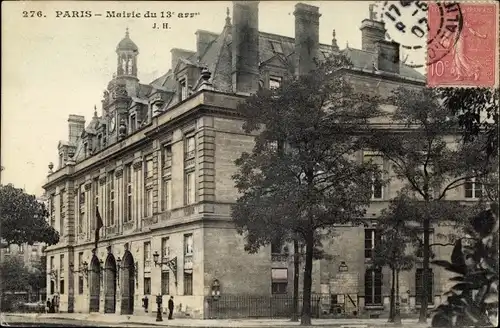 Ak Paris XIII., Mairie du 13e arrondissement