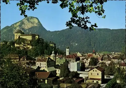 Ak Kufstein in Tirol, Panorama mit Berg Pendling