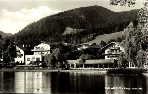 Ak Bad Wiessee in Oberbayern, Kurpromenade