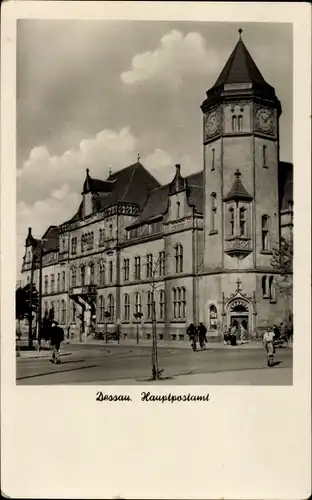 Ak Dessau in Sachsen Anhalt, Hauptpostamt