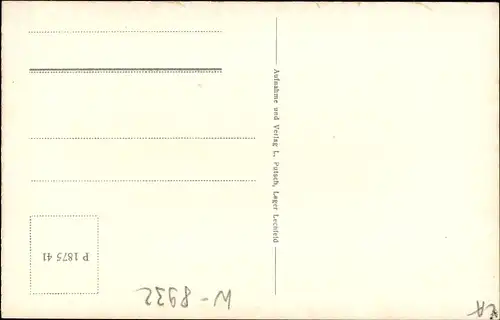 Ak Lagerlechfeld Graben Schwaben, Siedlung (Teilansicht)