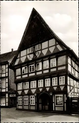 Ak Osterode Harz, Blick auf das Gasthaus zur Ratswaage