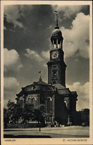 Ak Hamburg Mitte Neustadt, St. Michaeliskirche