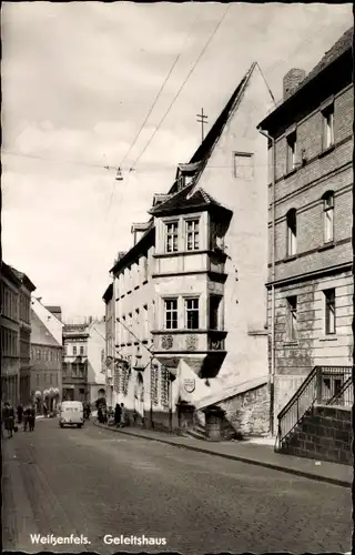 Ak Weißenfels an der Saale, Geleitshaus