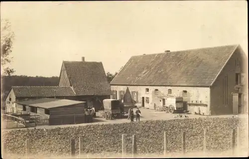 Foto Ak Blick auf das Gehöft