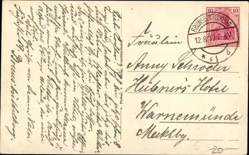 Ak Brunsbüttelkoog Brunsbüttel in Dithmarschen, Fährstraße, Geschäfte