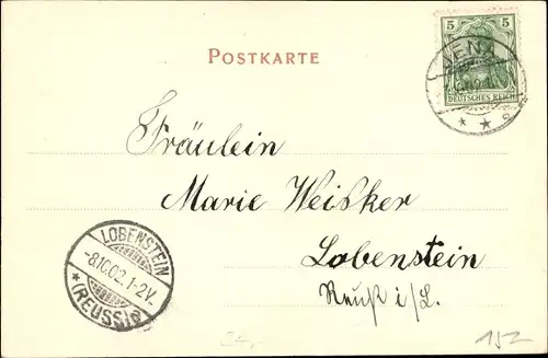 Ak Jena in Thüringen, Restaurant zum Paradies