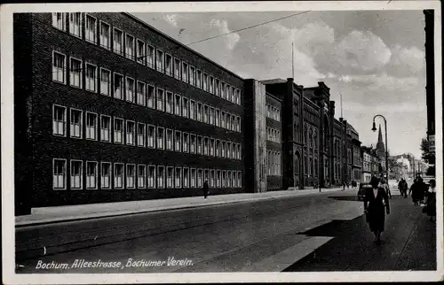 Ak Bochum im Ruhrgebiet, Ansicht des Bochumer Vereins in der Alleestraße