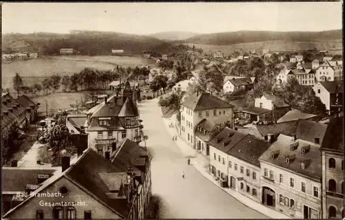Ak Bad Brambach im Vogtland, Gesamtansicht
