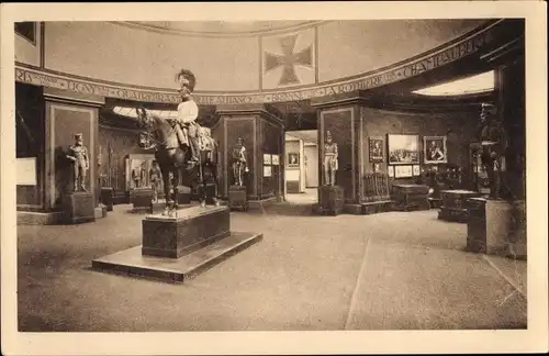 Ak Wrocław Breslau Schlesien, Ausstellung 1913, Freiheitskriege, Heereswesen