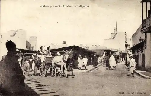 Ak Mazagan Algerien, Souk, Marche Indigene