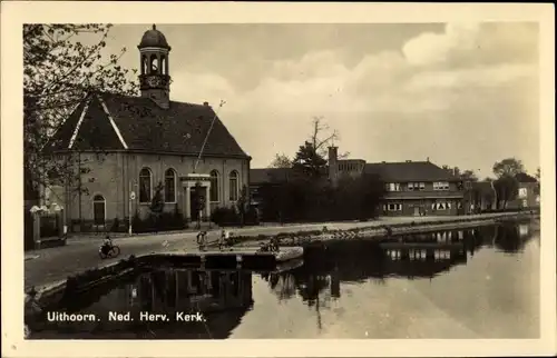 Ak Uithoorn Nordholland Niederlande, Ned. Herv. Kerk