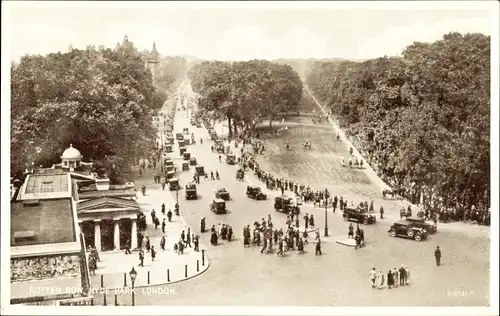 Ak London City, Rotten Row, Hyde Park