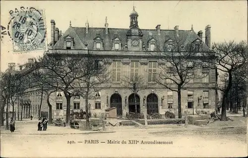Ak Paris XIII., Mairie du XIIIe Arrondissement