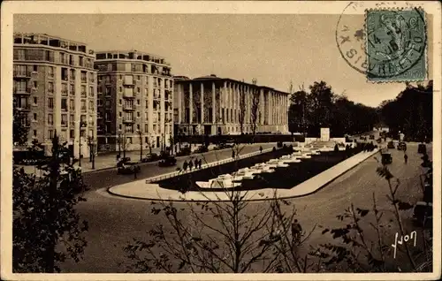 Ak Paris XII Reuilly, Place Edouard Renard et Musée des Colonies